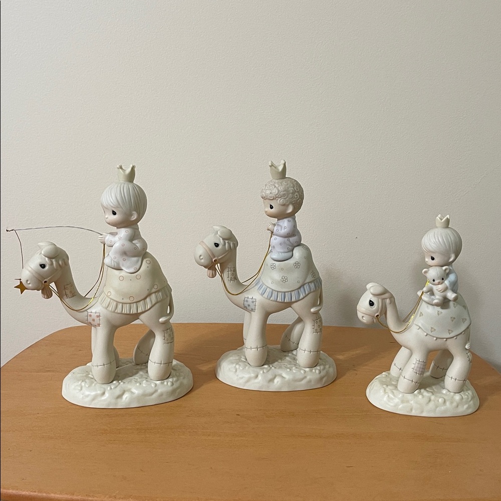 Large Precious Moments They Followed the Star